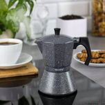 Cafetiera espresso, 450ml, 9 cani espresso, neagru, Klausberg