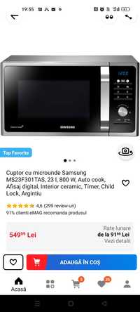 Microunde Samsung Nou!