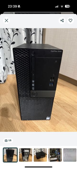 Unitate PC Dell workstation 3040 i5 SSD 256 1TB Hdd