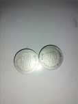 Doua monede 500 lei anii 2000-1999