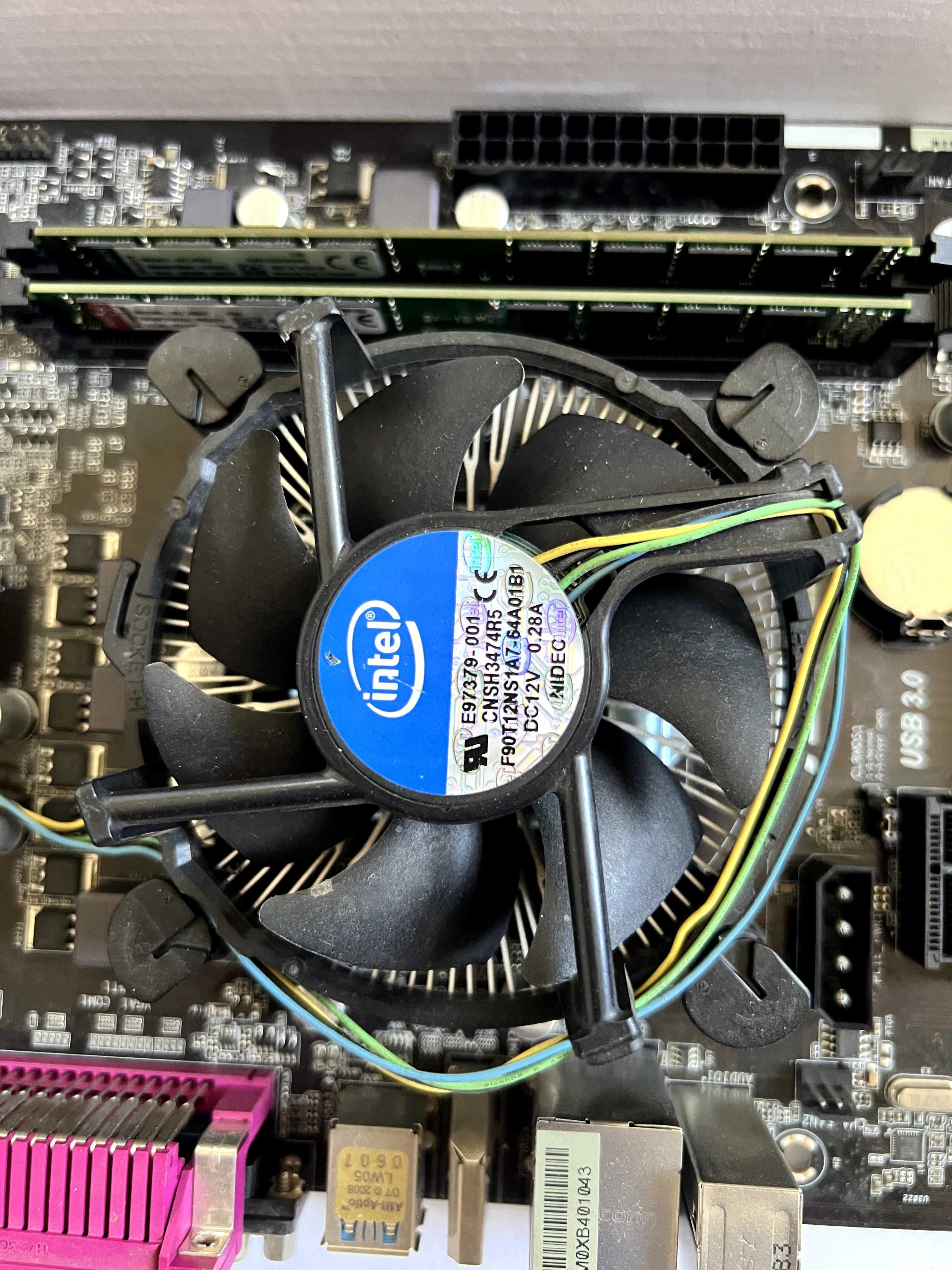 Дънна платка ASRock H81 PRO BTC R2.0 + CPU Intel Core i3-4170