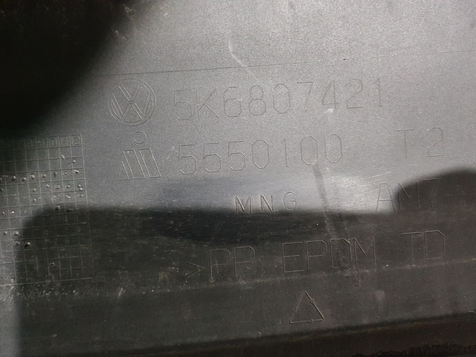 Bara Spate Golf 6 an 2009-2013 completa cu senzori de parcare