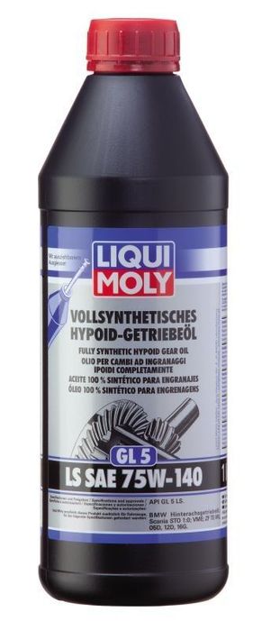 Ulei cutie viteze Liqui Moly 74W140 GL5, ulei transmisie, diferentiale, 1L