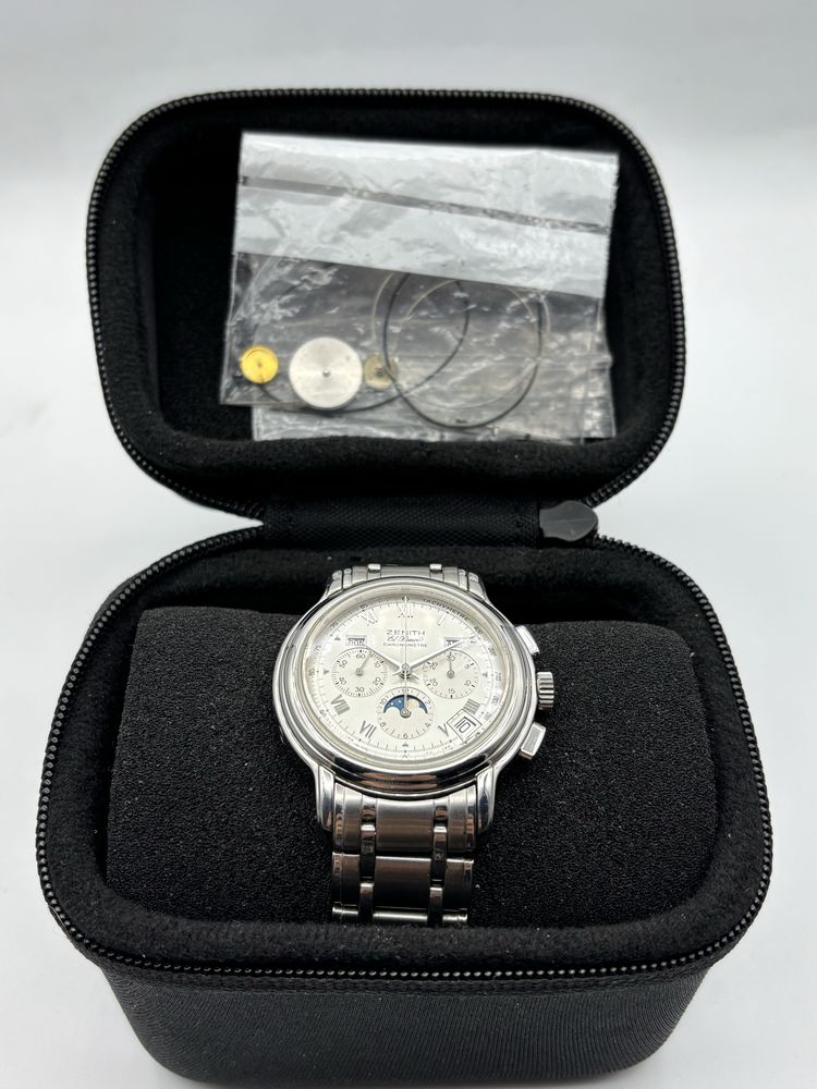 Ceas Zenith El Primero Triple Calendar Moonphase 02.0240.410 SERVISAT
