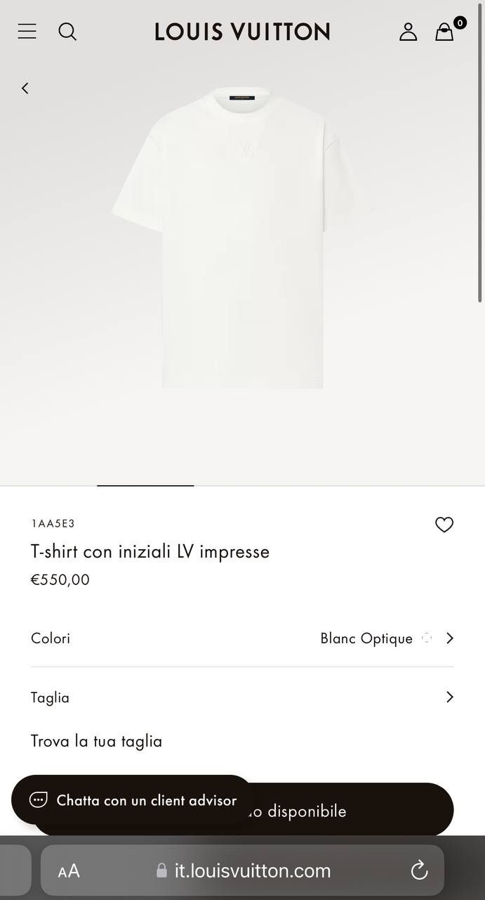 Нова мъжка тениска LV Vuitton S L XL XXL