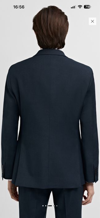 Costum Mango bleumarin