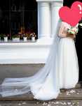 Rochie mireasa+voal/Curatata profesional/ București