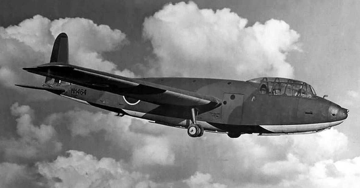 сборная модель самолет конструктор планер Hotspur 1/72 Англия