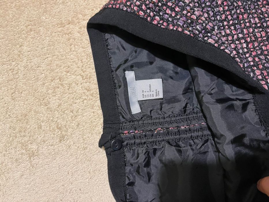 Set costum, sacou + fusta H&M