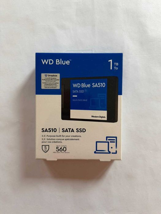 SSD Wd Blue SATA 3 - 1 TB ! SIGILAT + Garantie !