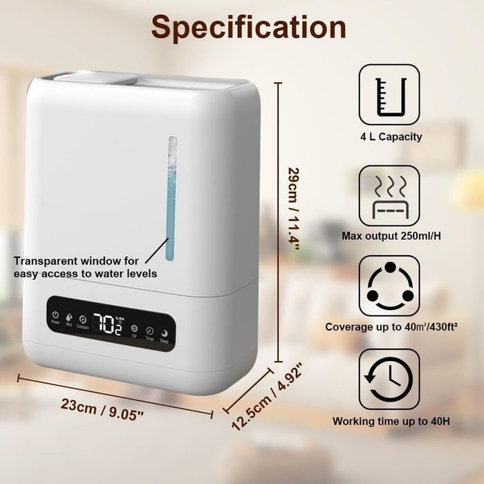 Umidificator de camera Gostock