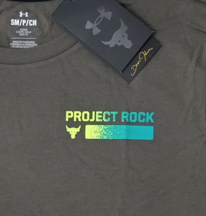 Under Armour UA x The Rock Project оригинална блуза S спорт фитнес