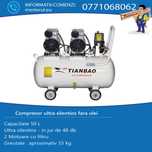 Compresor ultra silentios fara ulei 50L