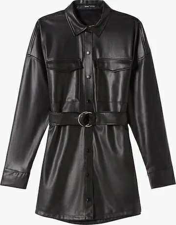 Кожена риза/рокля на Bershka, нова