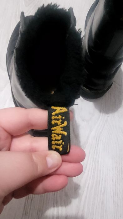 Bocanci Dr. Martens 1460 îmblăniți,  piele naturală, mărimea 40