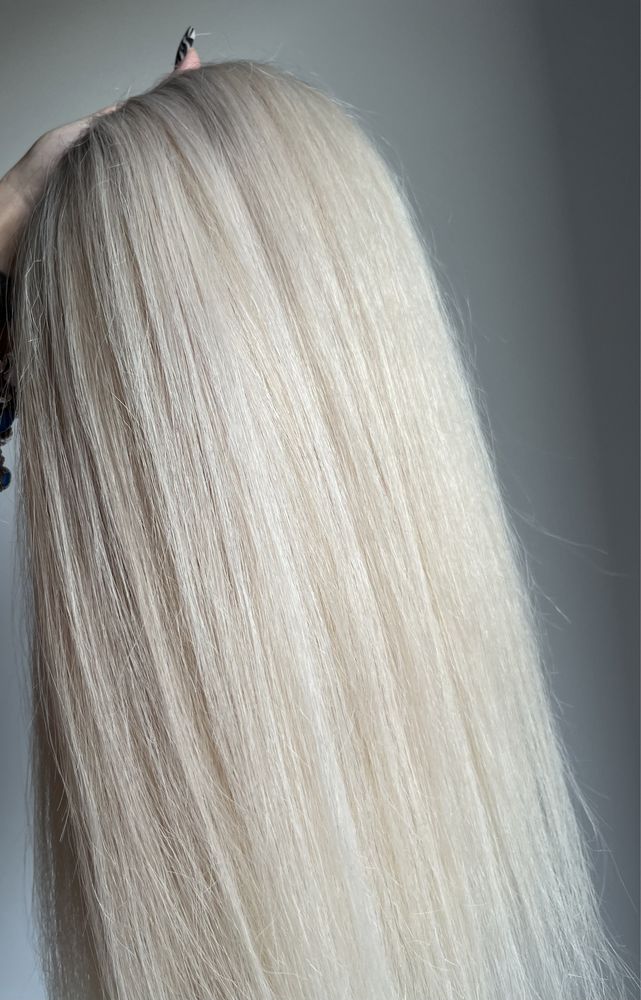 Extensii de par blonde par natural