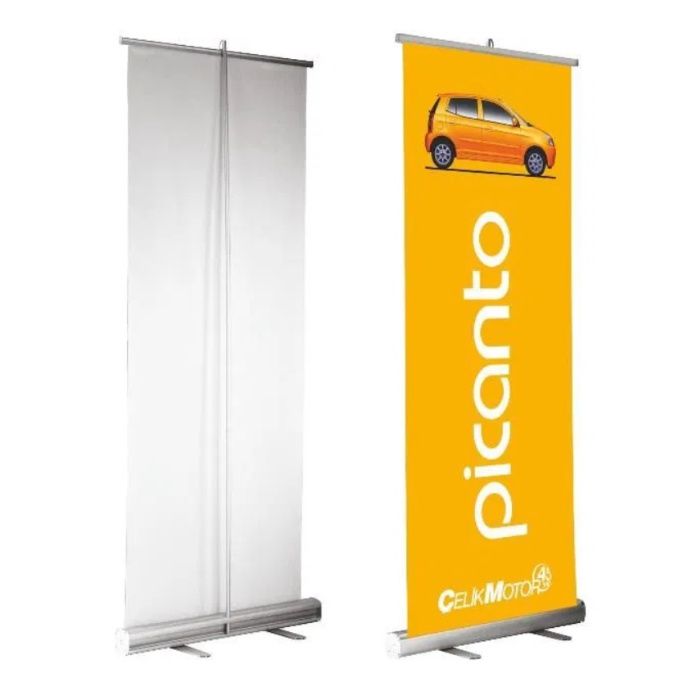 Roll-up 85 x 200 cm - la numai 360 lei! Husa transport INCLUSA!