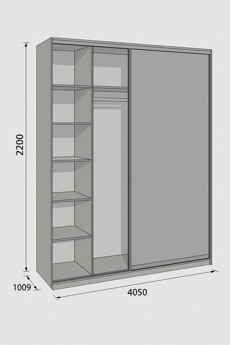Продоется шкаф купе новый
