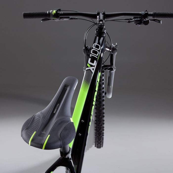 Bicicletă Mtb Xc 100 29" Negru-Fluo - XL - produs resigilat Decathlon