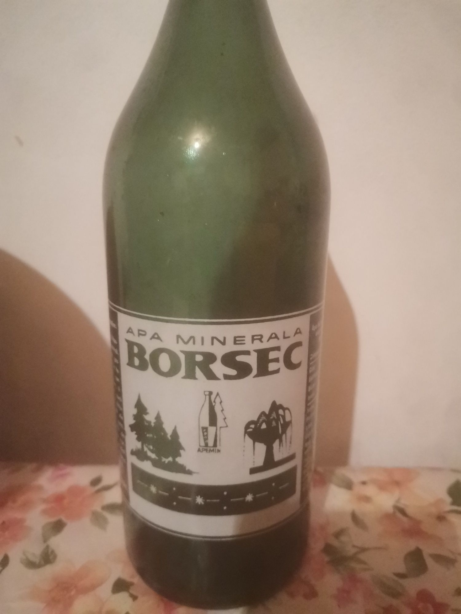 Sticla Apa Minerala Borsec Veche