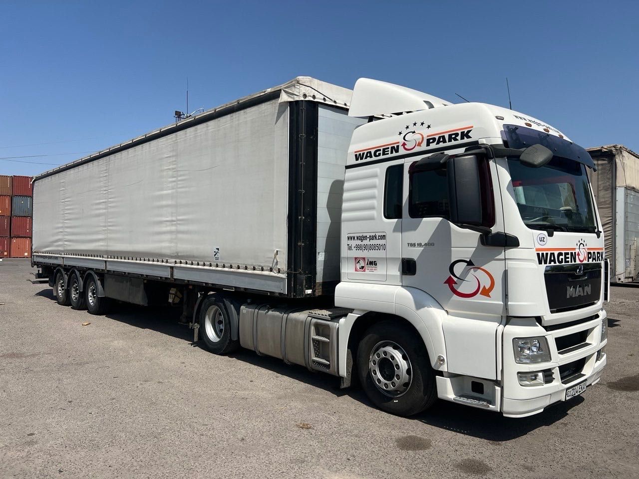 Сотилади 
UZ/MAN TGS 19.400+UZautotraler