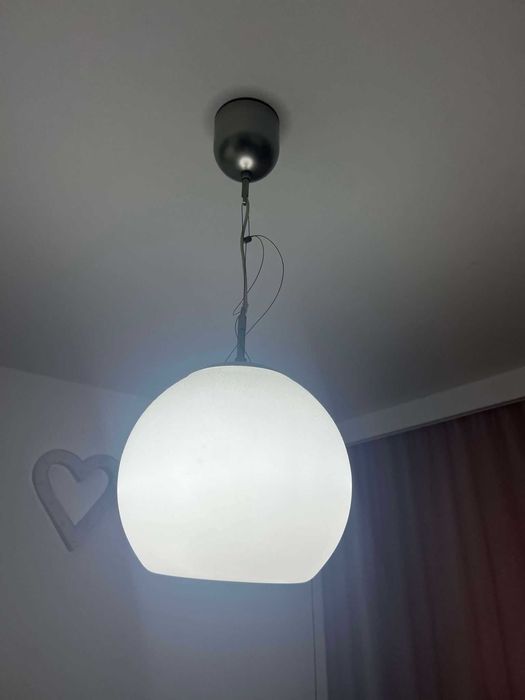 Lustra glob sticla-corp de iluminat camera living dormitor aplica bec