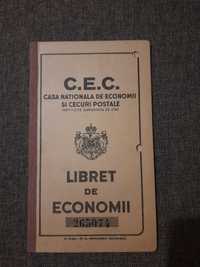 Libret CEC perioada regalista,obiect de colectie,vechi