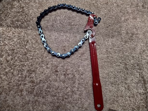 Cheie cu Lant Filtre 12" Maner Rosu