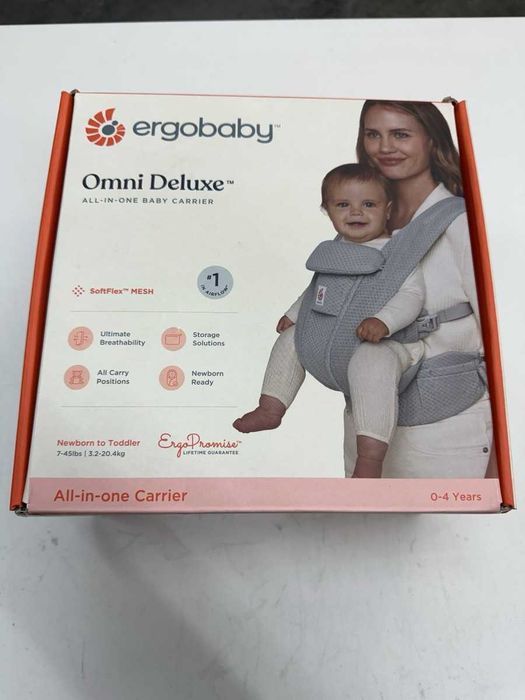 Ergobaby Omni Deluxe ергономична раница нова mesh