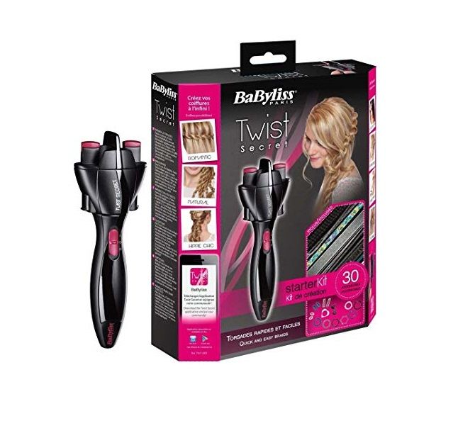 Уред за прически-правене на плитки Babyliss Twist Secret+Батерии