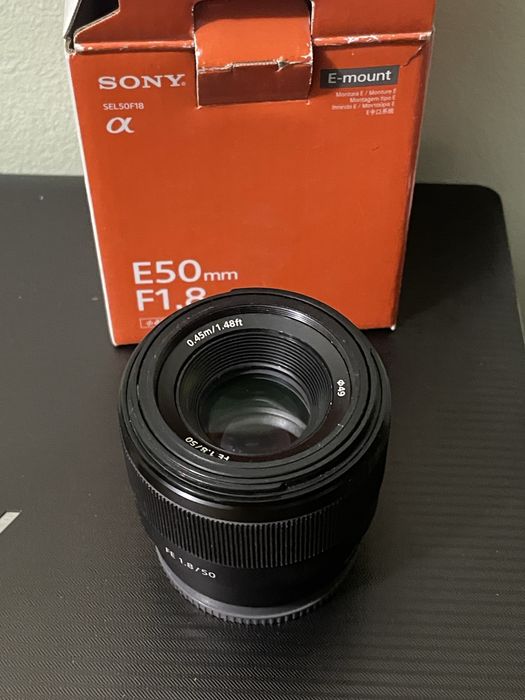 Sony 50mm f1.8 обьектив