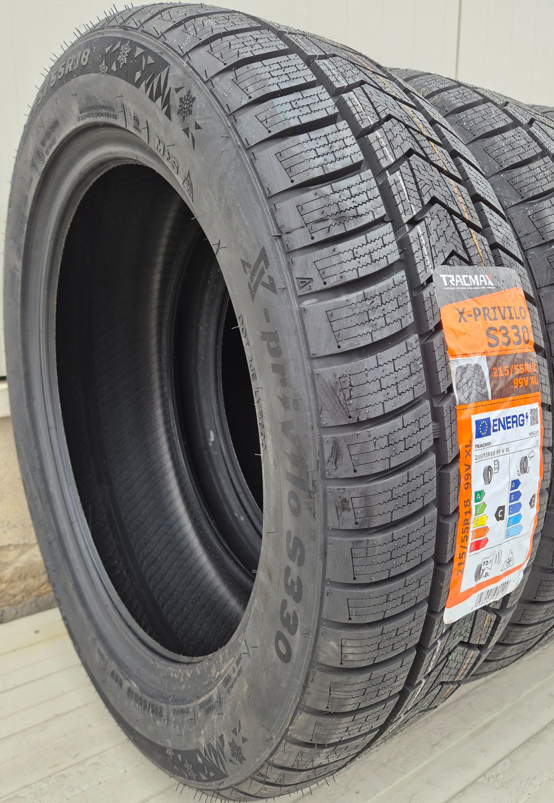 215/55 R18, 99V XL, TRACMAX X-Privilo S330, Anvelope de iarna M+S