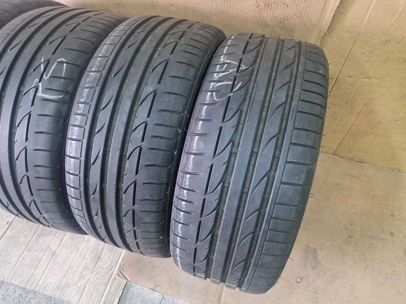 4 Bridgestone R18 225/40-245/35 Pachete sportive PNENE de vară DOT4317