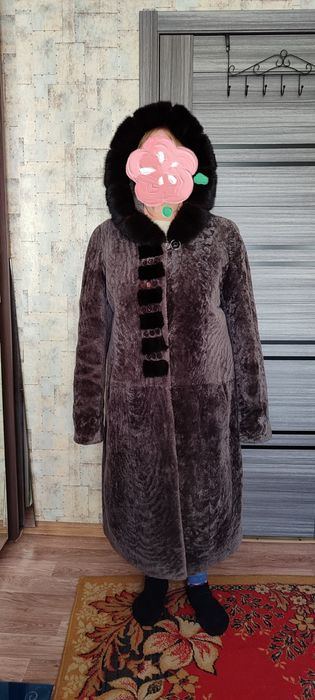 Шуба натуральная мутон