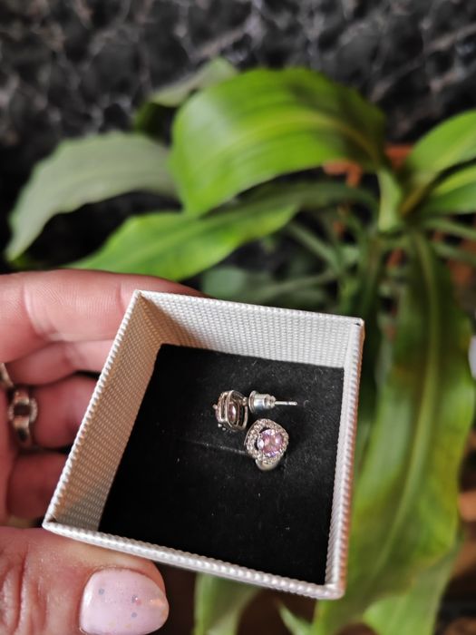 Сребърни обеци  Красота