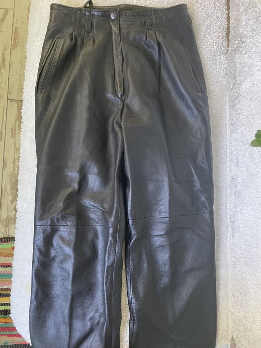 Кожен панталон