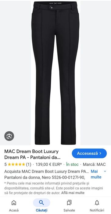 Pantaloni sport Dream Luxury, echitație, running, sală, nr. S/M dame