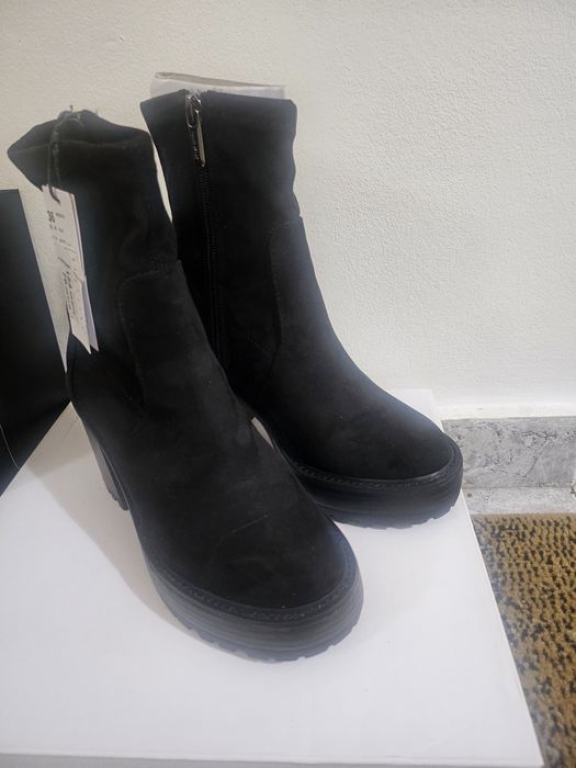 Зимни боти с дебел ток