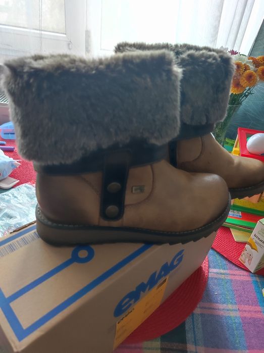 Ghete de iarna piele