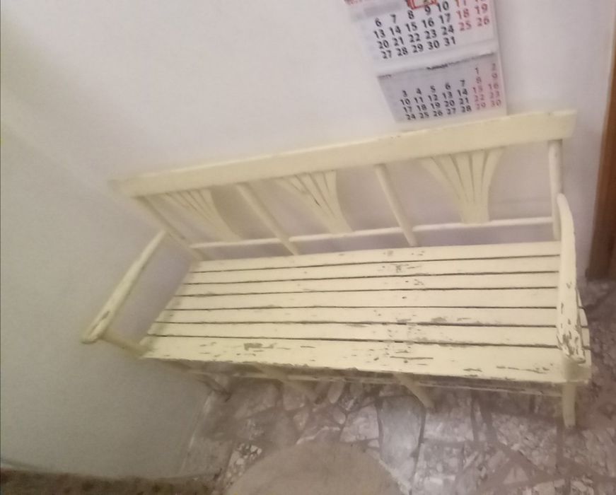 Ретро пейка,за чакалня и столове