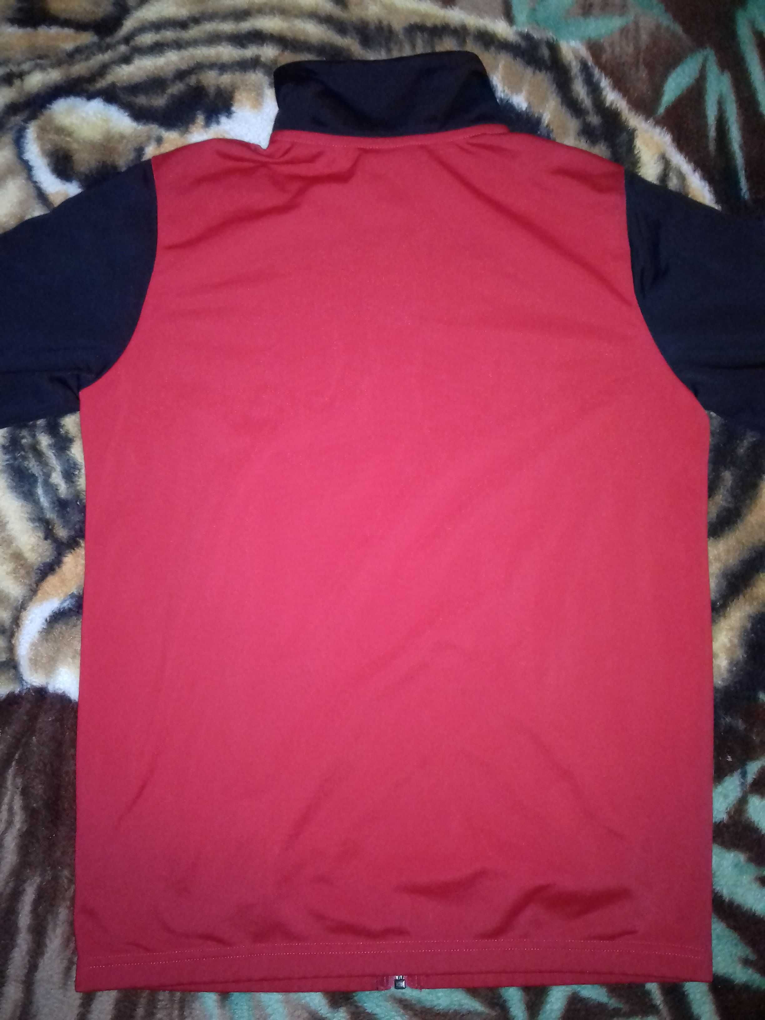Bluza Nike rosu negru marimea XL