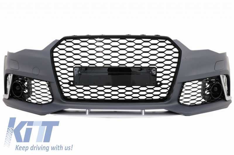 Bara Fata compatibil cu Audi A6 4G RS6 Design (2011-2015) cu Grile