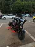 Batwing fairing carena fata pentru harley/bagger cu muzica