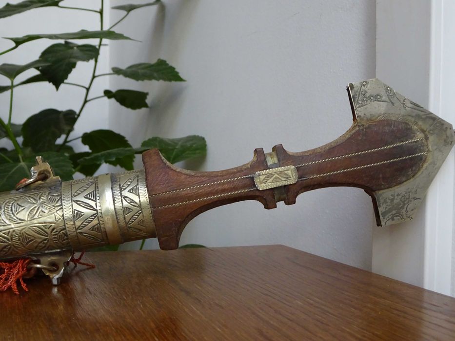 Pumnal berber ‘Jambiya’ | Piesa Veche si Rara, de Colectie