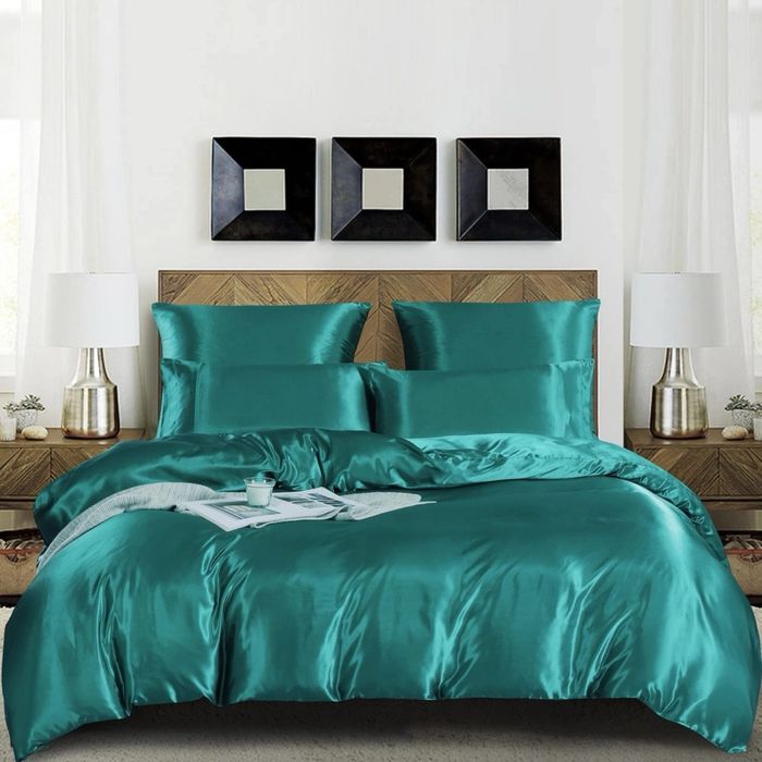 Set lenjerie de pat din satin 240x260