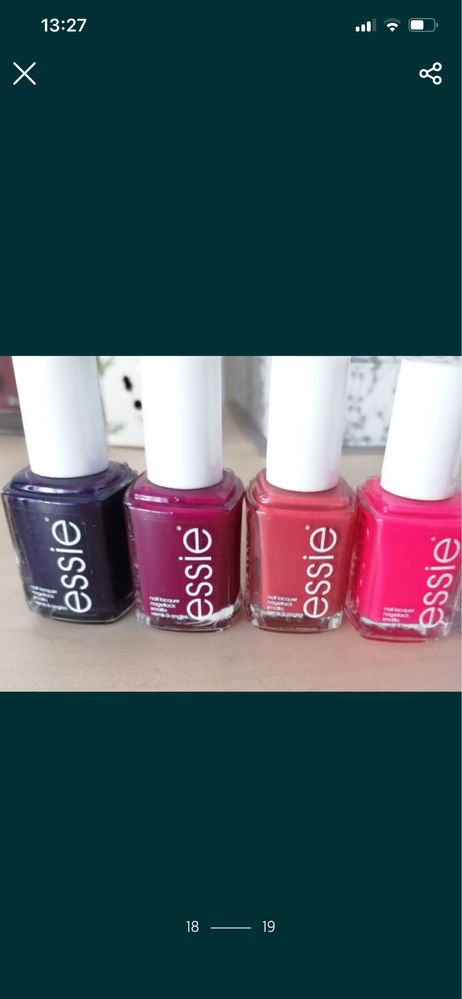 Oja/lacuri de calitate superioara ESSIE