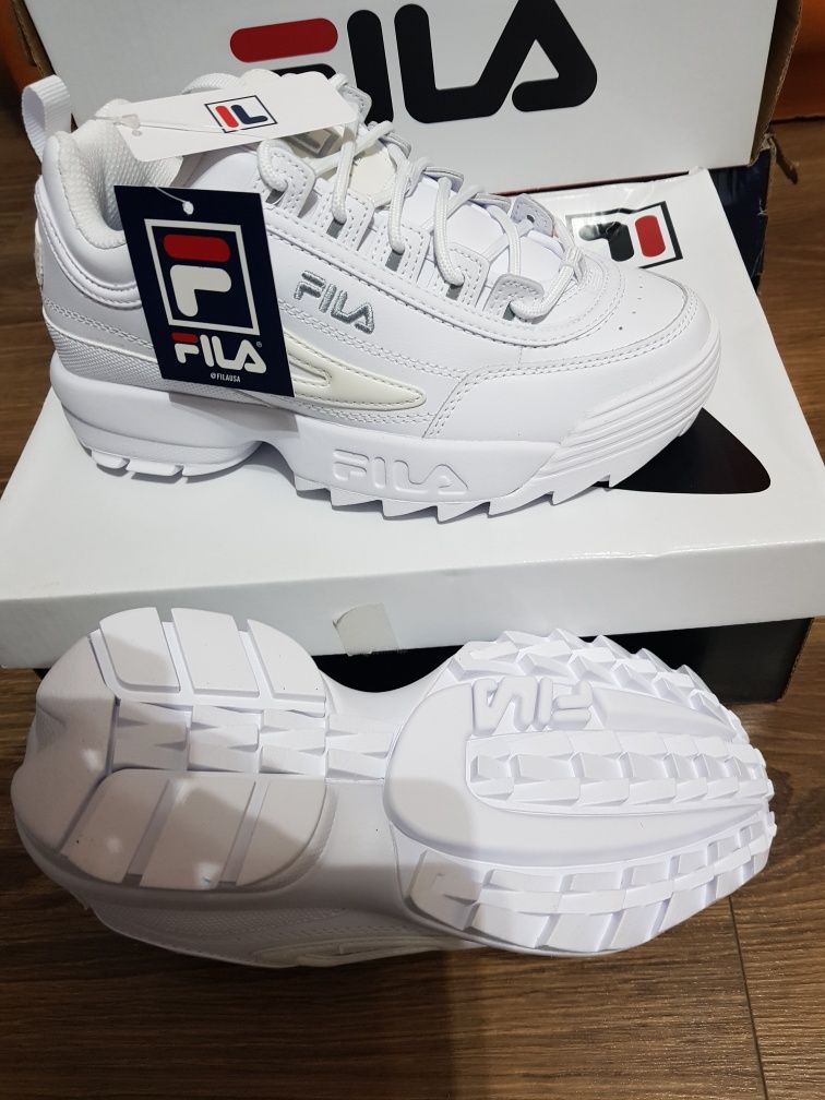 FILA  pantofi sport Disruptor PRE alb