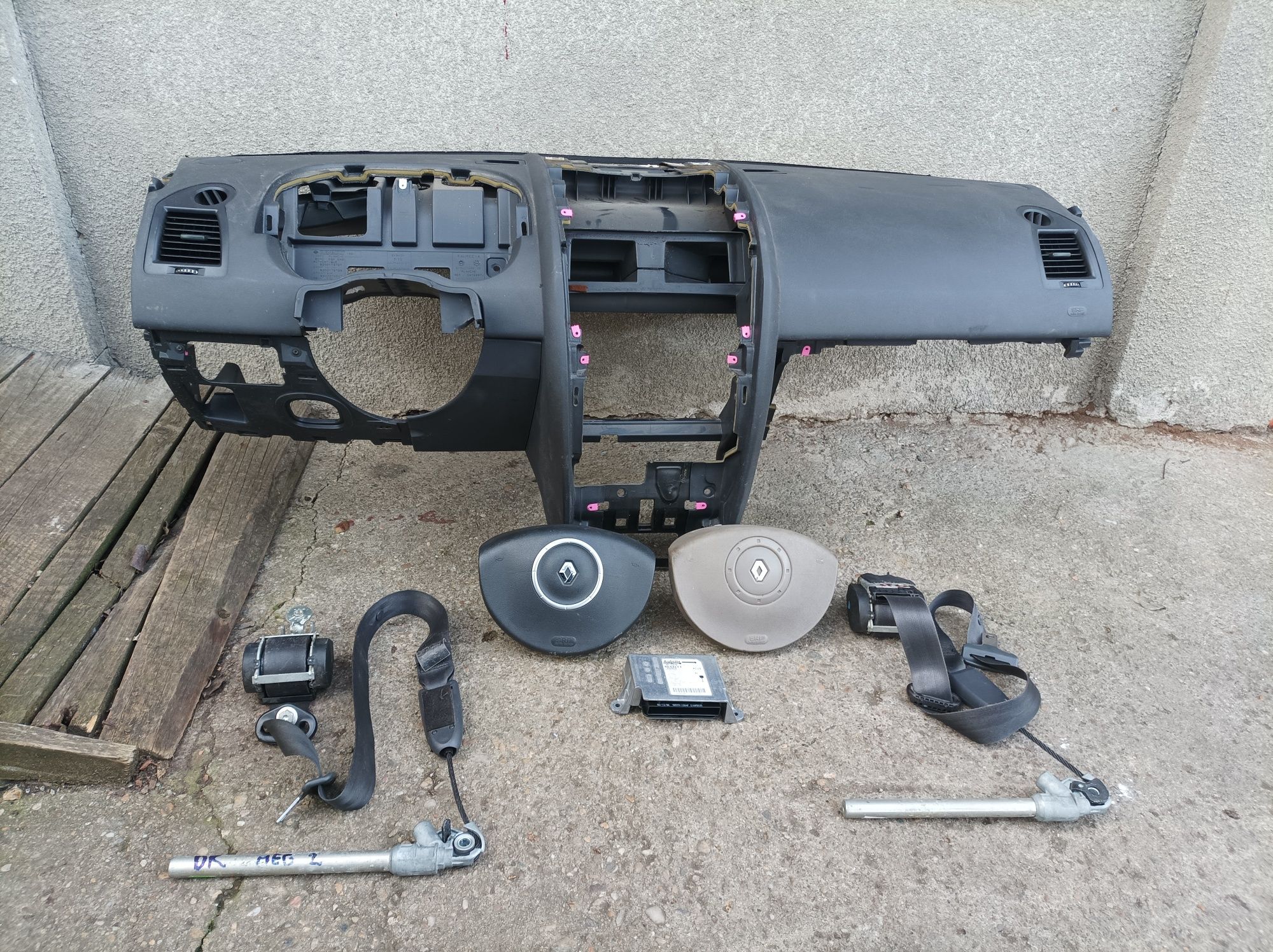 Kit airbag planșă de bord Renault Megane 2 2002-2009