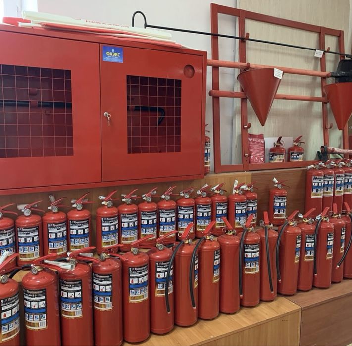 Все виды услуг пожарной безопасности Огнетушитель Перезарядка