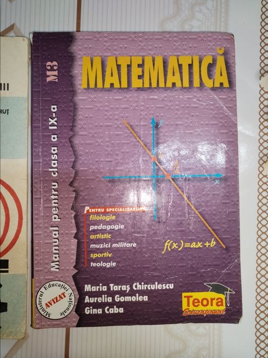 Manuale școlare și cărți